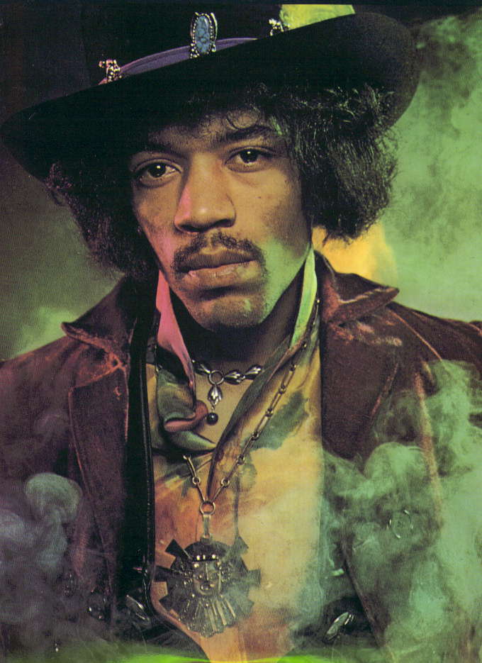 The late Jimi Hendrix