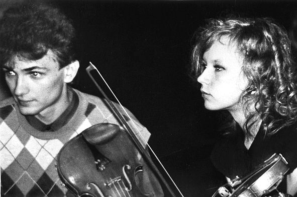 Марина Лудилова (Симонгауз) и Владимир Морозов, 1992 год